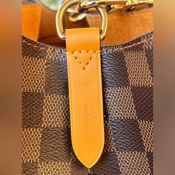 NeoNoe Damier Ebene Safran Shoulder/Crossbody Bag - Picture 7 of 16